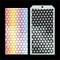 6 Pieces DIY Geometric Decorative Stencils Painting Templates Art Drawing Stencil Templates for Scrapbooking Cookie Tile Furniture Wall Floor Decor Drawing Tracing DIY Art(Geometry)